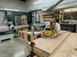 Bespoke kitchen production facility