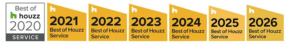 Houzz Best of Service Awards Winner