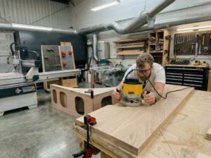 Bespoke kitchen production facility